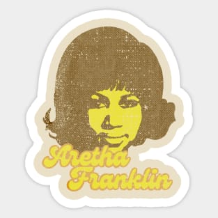 aretha franklin Sticker